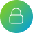 A lock icon.